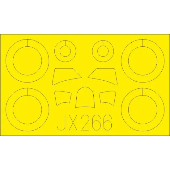 Eduard JX266 1/32 CR.42 Sticker for Aircraft