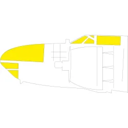 Eduard JX271 1/32 A-26C Invader Sticker for Aircraft