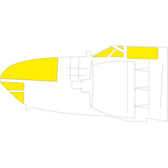Eduard JX271 1/32 A-26C Invader Sticker for Aircraft