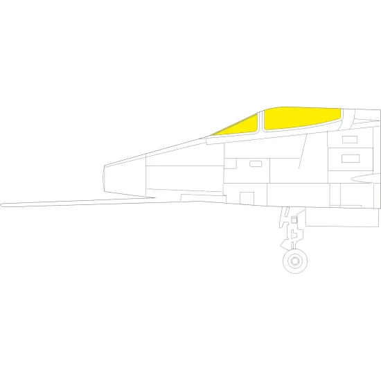 Eduard JX277 1/32 F-100C Sticker for Aircraft