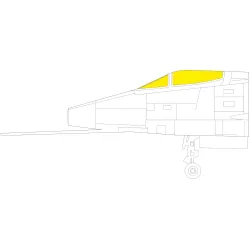 Eduard JX278 1/32 F-100C TFace Sticker for Aircraft