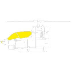 Eduard JX280 1/32 AH-1G TFace Sticker for Aircraft