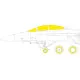 Eduard JX283 1/32 F/A-18F TFace Sticker for Aircraft