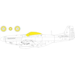 Eduard JX284 1/32 P-51D TFace Sticker for Aircraft