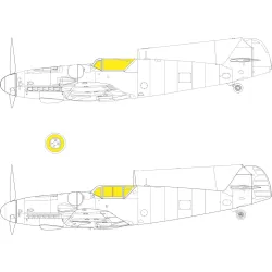 Eduard JX291 1/35 Bf 109G-6 Sticker for Aircraft