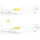 Eduard JX291 1/35 Bf 109G-6 Sticker for Aircraft