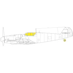 Eduard JX300 1/32 Bf 109G-2/4 TFace Sticker for Aircraft