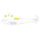 Eduard JX310 1/32 Spitfire Mk.I TFace Sticker for Aircraft