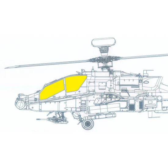 Eduard JX312 1/35 AH-64E TFace Sticker for Aircraft