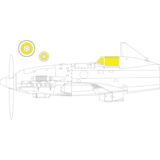 Eduard JX319 1/32 MC.202 TFace Sticker for Aircraft
