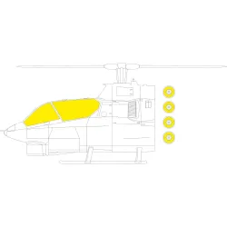 Eduard JX321 1/35 AH-1G TFace Sticker for Aircraft