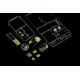 Eduard JX325 1/32 A-20J/K TFace Sticker for Aircraft