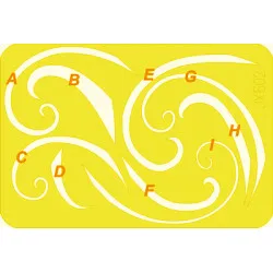 Eduard JX502 1/32 Spinner spirals Sticker for Aircraft