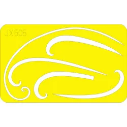 Eduard JX505 1/32 Spinner spirals Fw 190D Sticker for Aircraft