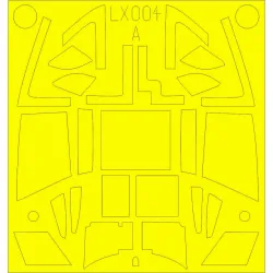 Eduard LX004 1/24 Mosquito FB Mk.VI TFace Sticker for Aircraft