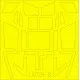 Eduard LX004 1/24 Mosquito FB Mk.VI TFace Sticker for Aircraft