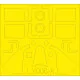Eduard LX006 1/24 F6F-5 TFace Sticker for Aircraft