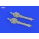 Eduard SIN648126 1/48 P-38J engines Big Sin for Aircraft