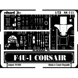 Eduard SS111 1/72 F4U-1 Photo-Etched for Aircraft Zoom set