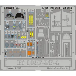 Eduard SS262 1/72 Bf 109F-2/F-4 Photo-Etched for Aircraft Zoom set
