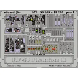 Eduard SS265 1/72 RF-4C Photo-Etched for Aircraft Zoom set