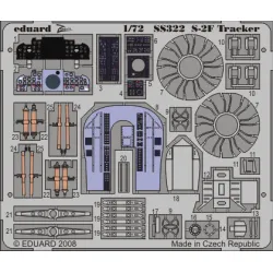 Eduard SS322 1/72 S-2F Photo-Etched for Aircraft Zoom set