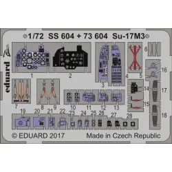 Eduard SS604 1/72 Su-17M3 Photo-Etched for Aircraft Zoom set