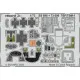 Eduard SS696 1/72 TBF/TBM-1 Avenger Photo-Etched for Aircraft Zoom set