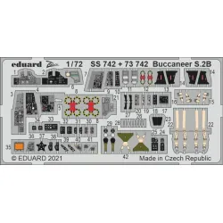Eduard SS742 1/72 Buccaneer S.2B Photo-Etched for Aircraft Zoom set