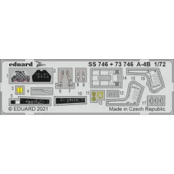 Eduard SS746 1/72 A-4B Photo-Etched for Aircraft Zoom set