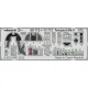 Eduard SS772 1/72 Tempest Mk.V Photo-Etched for Aircraft Zoom set