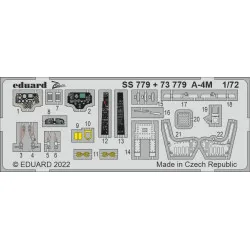 Eduard SS779 1/72 A-4M Photo-Etched for Aircraft Zoom set