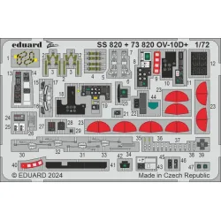 Eduard SS820 1/72 OV-10D+ Photo-Etched for Aircraft Zoom set
