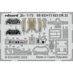 Eduard SS823 1/72 CR.32 Photo-Etched for Aircraft Zoom set