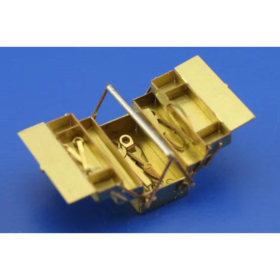 Eduard TP030 1/35 Tool Box German 2 Photo-Etched for AFV Zoom set