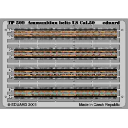 Eduard TP509 1/35 Ammunition Belts US Cal.0.50 Photo-Etched for AFV Zoom set
