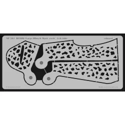 Eduard XF561 1/48 Bf 109E Large Blotch mask-etch Sticker for Aircraft