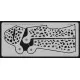 Eduard XF561 1/48 Bf 109E Large Blotch mask-etch Sticker for Aircraft