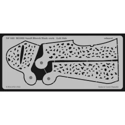 Eduard XF563 1/48 Bf 109E Small Blotch mask-etch Sticker for Aircraft