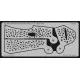 Eduard XF563 1/48 Bf 109E Small Blotch mask-etch Sticker for Aircraft