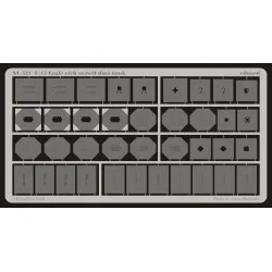 Eduard XL521 1/32 F-15 etch stencil data mask -etch Sticker for Aircraft