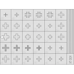 Eduard XT001 1/35 German Crosses 1 early Sticker for AFV