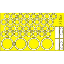 Eduard XT155 1/35 M4/M4A Half Track Sticker for AFV