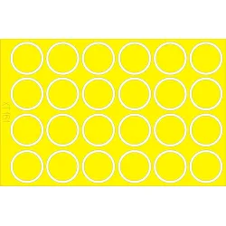 Eduard XT161 1/35 Challenger Enhanced armor wheels Sticker for AFV