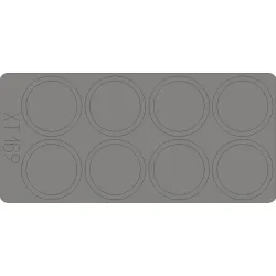 Eduard XT169 1/35 RSO Pak 40/4 75mm wheel masks Sticker for AFV