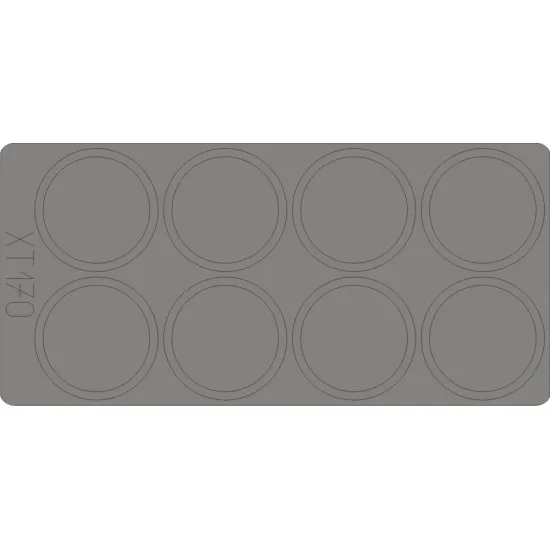 Eduard XT170 1/35 Flak 38(f) Ausf.M late Sticker for AFV