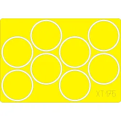 Eduard XT175 1/35 PaK.44 128mm wheels Sticker for AFV