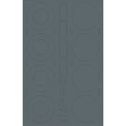 Eduard XT179 1/35 Staghound wheels Sticker for AFV