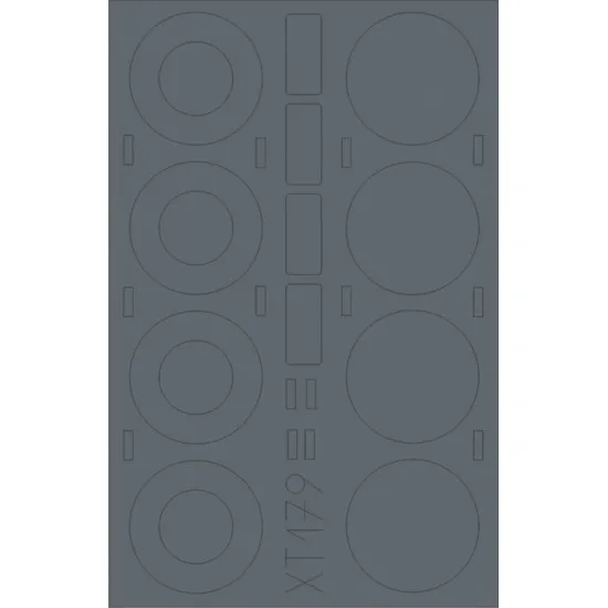 Eduard XT179 1/35 Staghound wheels Sticker for AFV