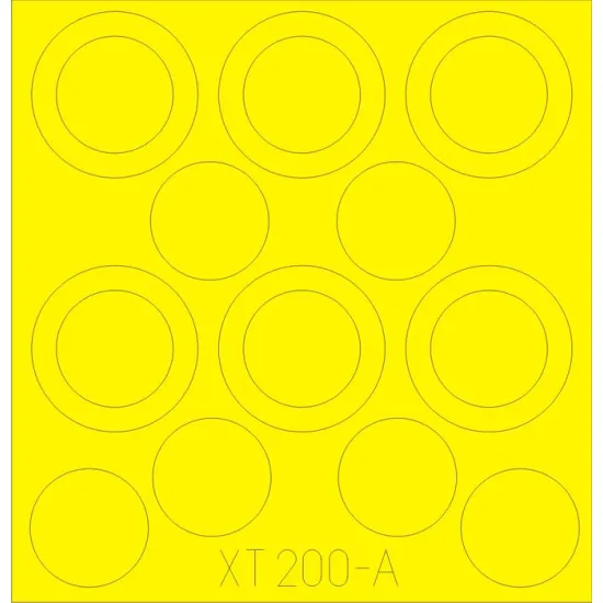 Eduard XT200 1/35 L3H163 Sticker for AFV